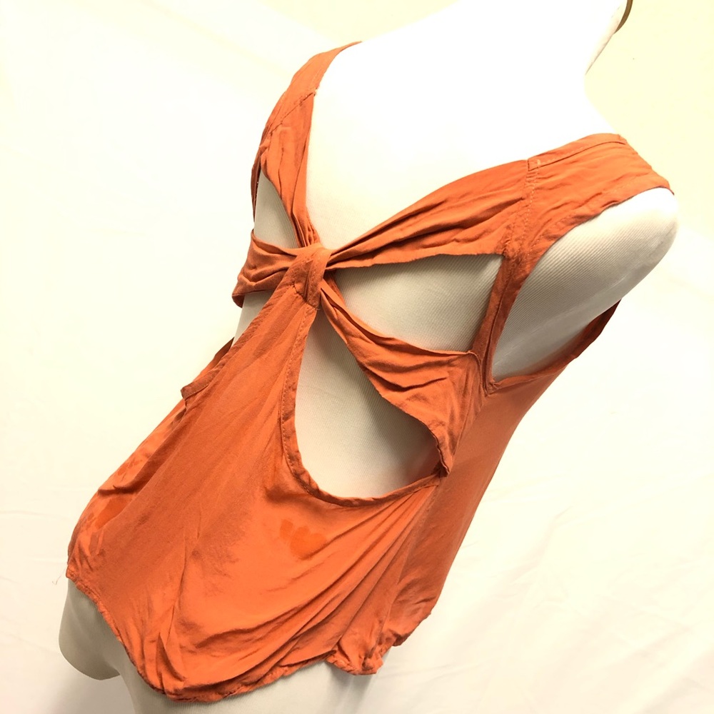 Cutout Back Top